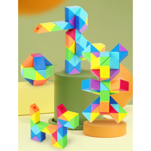 Culebra mágica de colores