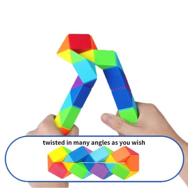 Culebra mágica de colores